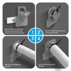4 Pcs Swimming Pool Pipe Holders, Above Ground Pool Accessories