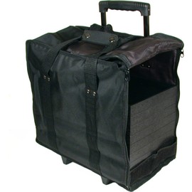Jewelry Display Carrying Case Rolling with Trays New