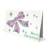 Christmas Bow Stencil, 5 x 6 inch - Holiday Ribbon