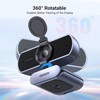 UGREEN Webcam 2K 30FPS Full HD, Cámara Web con Micrófono
