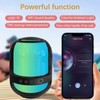 Elimavi Portable Speaker, Built-in Microphone with RGB-Light, TWS Pairing, Full