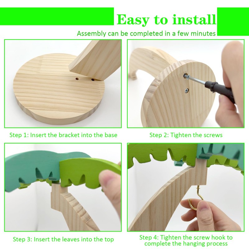 Zamety Supporto per banane, in legno, per banane, per bancone
