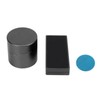 Magnetic Billiard Chalk Holder, Portable Pool Cue Chalk Case, Round