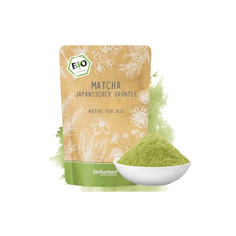 bioKontor - Organic Matcha Powder 200 g - Matcha Tea