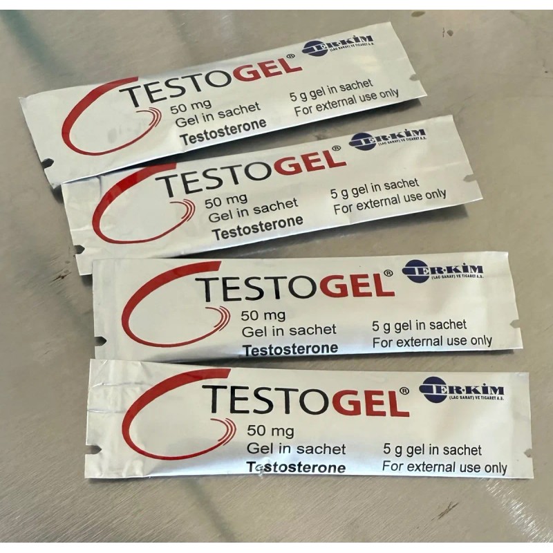 Testogel Erkim 30 Sobres Gel Tópico De Testosterona No Aplica