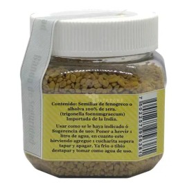 Fenogreco Semillas Pura Y Natural 180 Grs 3 Generaciones Sabor Sin Sabor                                                                              