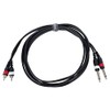 Pronomic J4RC-3 Audio Cable - 2x 6.3 mm Mono Jack