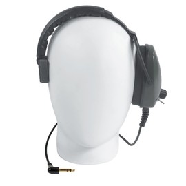 DetectorPro Rattler Platinum Series One-Sided Headphones with 1/4" Angle Plug