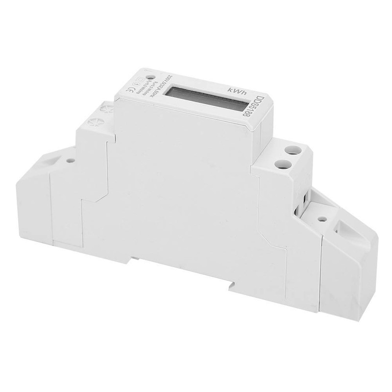 WattHour Meter Smart Miniature SinglePhase Electricity LCD Display DDS5188