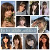 Clip in Bangs, BARSDAR 100% Human Hair Bangs Extensions French