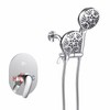 ELLO&ALLO Shower Faucet Set with LED, Single Handle Shower Faucet