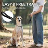 QQPETS Adjustable Slip Lead Dog Leash, Hands Free Waist Leash