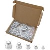 100 PCS Stainless Steel Dome Cap Nuts, Hex Acorn Nut