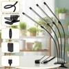 LED Grow Lights, 4 Heads Full Spectrum Plants Lights with