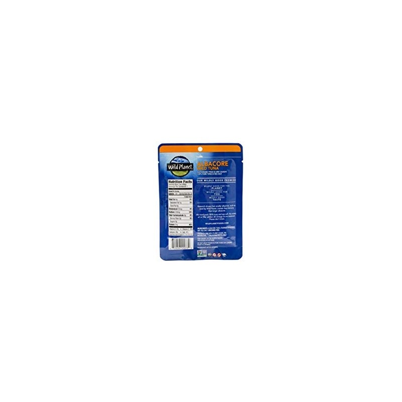 Wild Planet Wild Albacore Tuna, Sea Salt, Sustainably Wild-Caught, Kosher,