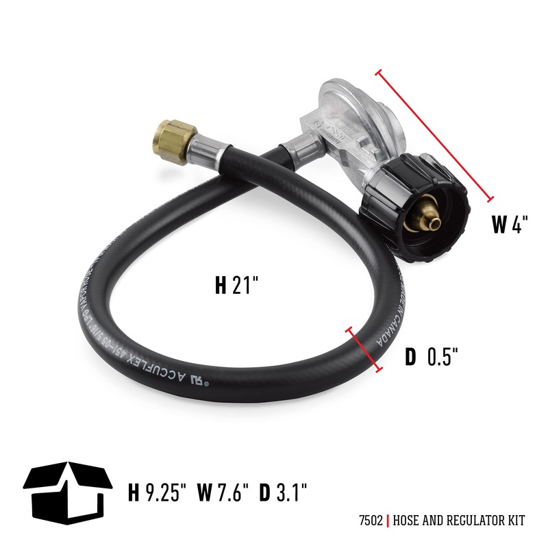 Weber Hose and Regulator Kit (24-Inch), Assorted