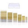 Drill Bit Set, Vidillo 60pcs Titanium Twist Drill Accessories Tool