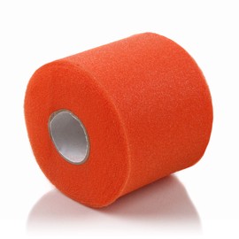 Bulk Pro-Grade Pre Wrap - Perfect for Taping, Headbands, and Hairbands - 12 Pack (Orange)