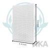 KC-850U Replacement HEPA Filter Compatible with Sharp Air Purifier KC-850U,