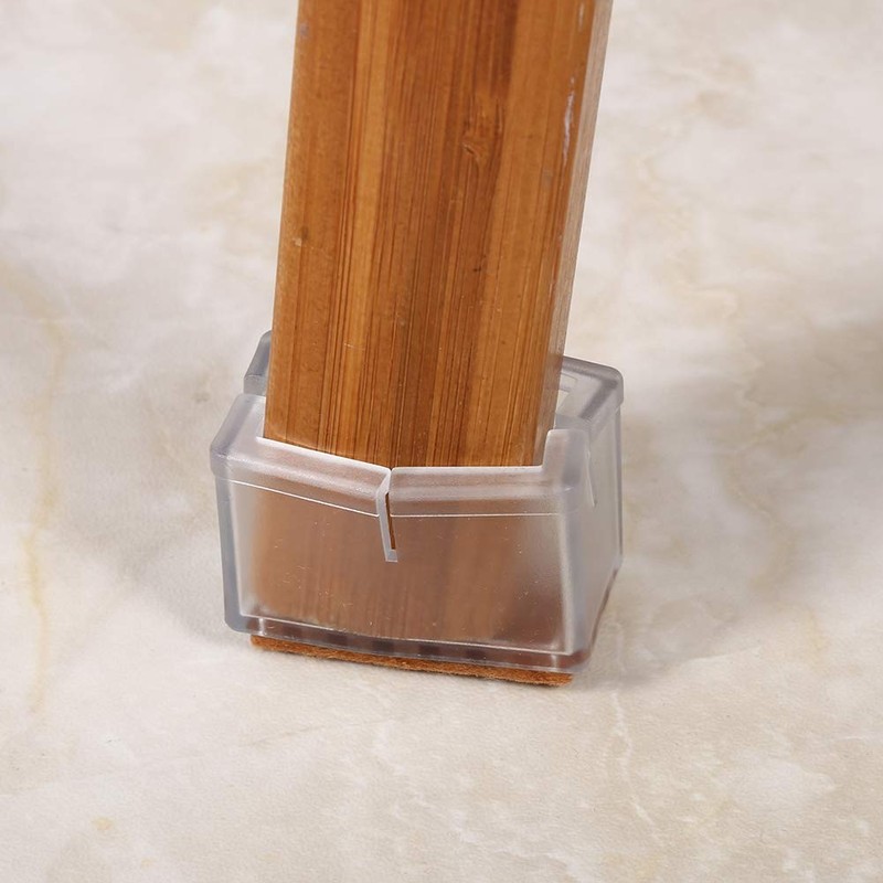 Yinhing Cubierta de Patas, 8 Piezas/Juego Silla Patas Cubierta Rectángulo