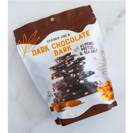 Trader Joe's Dark Chocolate Bark with Almond, Pretzel & Sea Salt