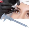 Tattoo Eyebrow Ruler, Makeup Measure Eyebrow Guide Ruler Permanent Tools