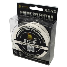 Stork HDx8 8-ply Premium Braided Fishing Line 300 m