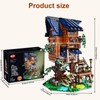 VATOS Tree House STEM Toy, 1155PCS Creative Building Set for