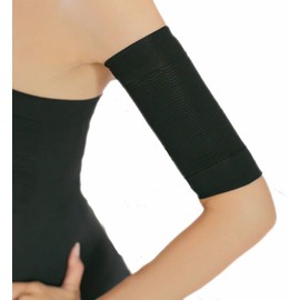 SimonJp Two Arm Supporter, Compression Supporter, Tightening (Set of 2), Black