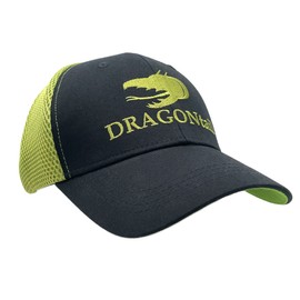 DRAGONtail Tenkara Fishing HAT (Light Olive/Black)