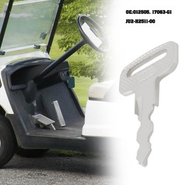 Briny River 6Pcs Golf Cart Keys Set Compatible with EZGO Compatible with Club Car Compatible with Yamaha PTV 10+ 7063-G1, JU6-H2511-10, ELI80-0287