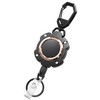 LIUGX Retractable Keychain, Heavy Duty Carabiner Key Chains, 10,000+ Rebound,