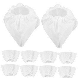 Baluue 10pcs Nail Dust Collector Pouches Non-woven Nail Dust Collector Bags Waterproof for Artists Easy Clean