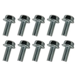 A.A Spindle Bolt Kit Replacement for Cub Cadet, MTD, Troy-Bilt 710-1260A, 710-0650, 710-04484, Toro 112-0395 (10 Pack)