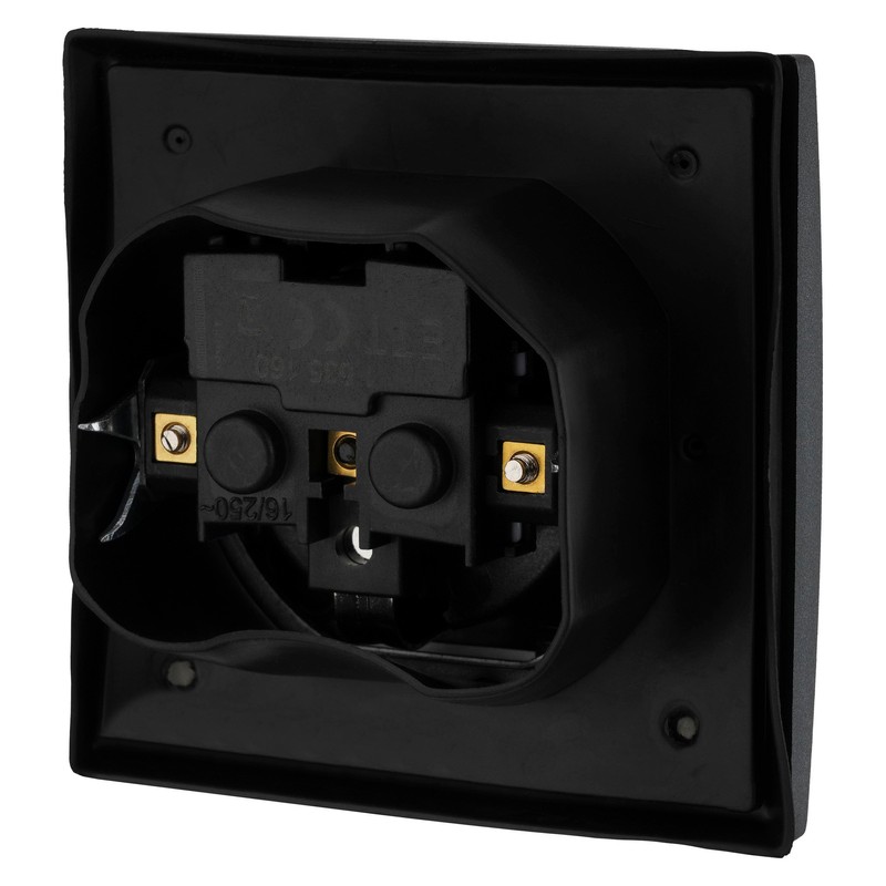 ET-1 Series Flush-Mounted Socket IP44, Plug-In Terminal, All-in-One, Series ET-1,