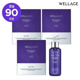 Wellage [Half Club] Wellage Season 3 Hyaluronic Acid Capsule 90 Ampoule Bottle / [하프클럽]웰라쥬 시즌3 히알루론산 캡슐 90회분 앰플1병