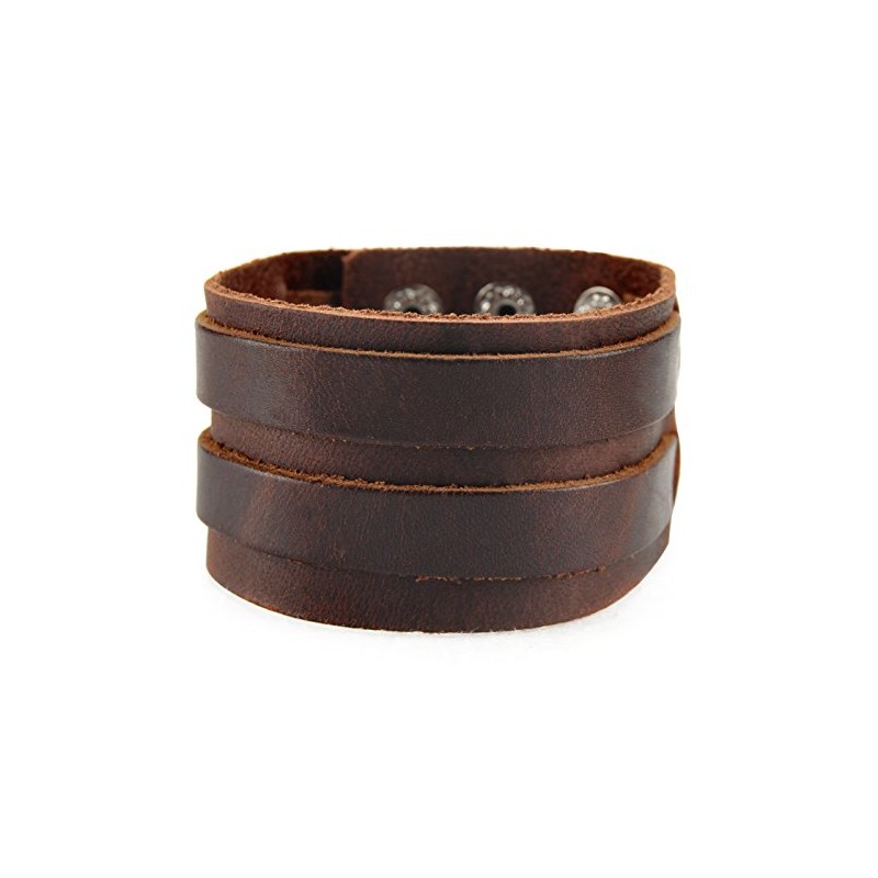 axy LAB1-2 Wide Series Leather Bracelet Real Leather Bracelet Surfer