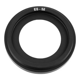 CamDesign EW52 Metal Screw-in Lens Hood Compatible with Canon 35mm f1.8 Macro is STM Lens Canon 35mm f/1.8 Lens Hood, Metal Hood for Canon 35mm 1.8 Macro Replacement of Canon EW-52 Lens Hood