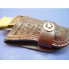 Custom Hand Tooled Leather Knife Sheath for Buck 110 Tooled