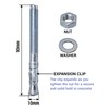 SKIR'CO Wedge Anchor M10 x 90 mm, Metal Dowels, Bolt
