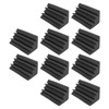 10Pcs Acoustic Foam Noise Pollution Reducing Polyurethane Sound Absorption Foam