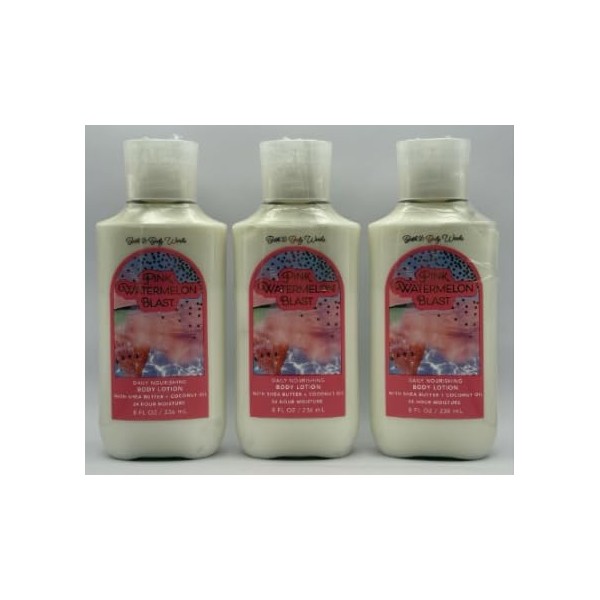 Bath & Body Body Lotion, 24 Hour Moisture, 8 oz