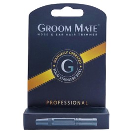 Groom Mate Platinum XL Professional Nasal & Ear Hair Trimmer Made in USA