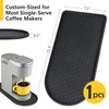 Silicone Coffee Mat 15.8" x 7.8" Small Spill Bar Mat