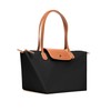 Bolsa Mujer LONGVOYAGE - Sac Rouleau Mediana (Negro)