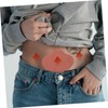 FOMIYES 10sheets Waist Patch Natural Wormwood Stickers for Relaxation Comfortable