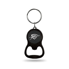 Rico Thunder - Carbon Fiber Design - Colored Bottle Opener Keychain (Black) BOC68001CF Thunder - Carbon Fiber Design - Colored Bottle Opener Keychain (Black)