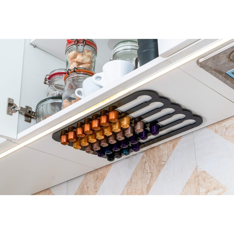 Demi's Home Adhesive Coffee Pod Holder for Nespresso Original Capsules