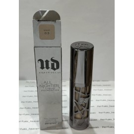 Urban Decay All Nighter Liquid Foundation 1oz/30ml Shade 0.5 New In Box
