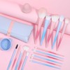 docolor Set de Brochas de Maquillaje 16 Piezas con Bolsa,